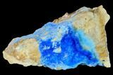 Vibrant Blue, Cyanotrichite Crystal Formation - China #147670-2